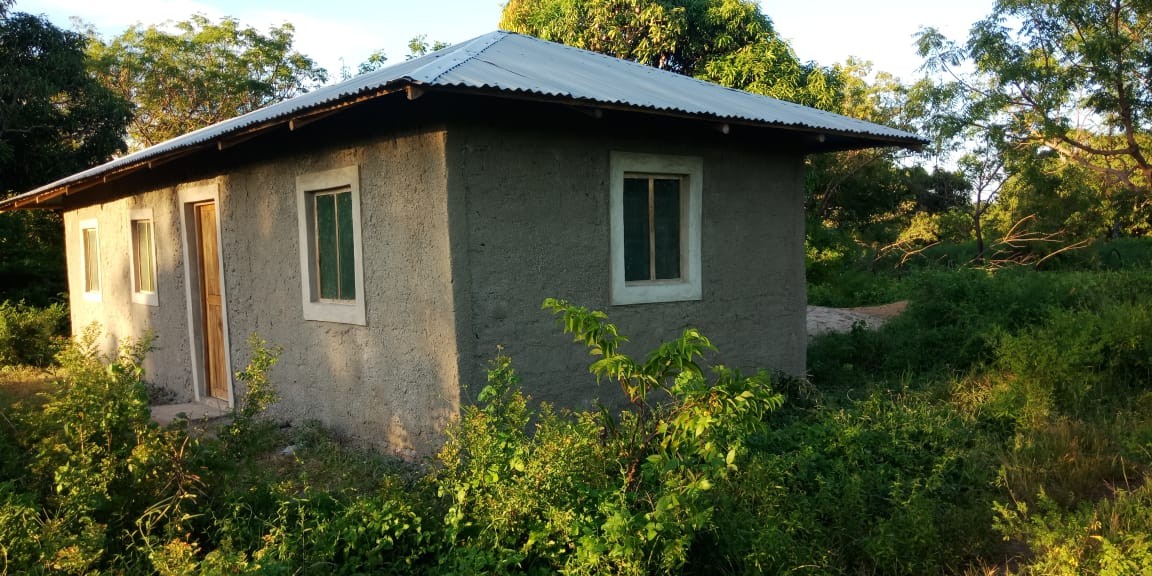 Jane Wambui,receives a house