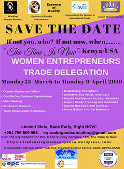 Time Is Now | Women Entrepreneurs Trade Delegation
